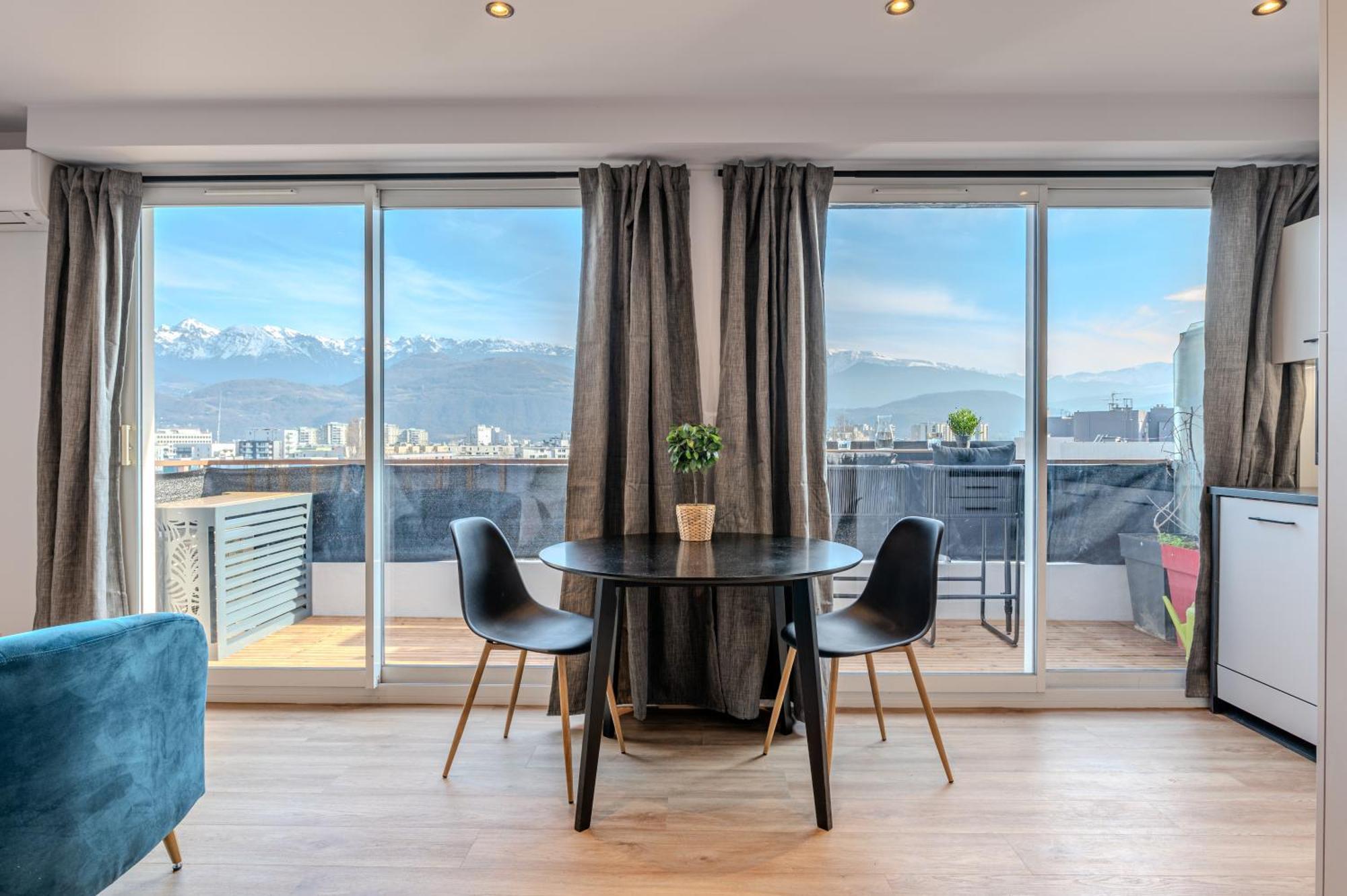 Studio Vue Montagne Grenoble Exterior photo